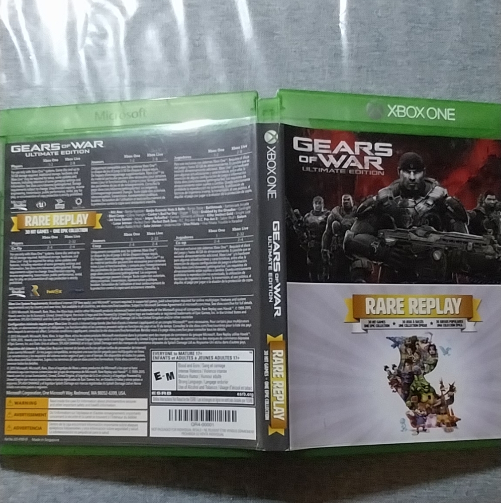 Xbox One Gears Of War Ultimate Edition Video Game Collection